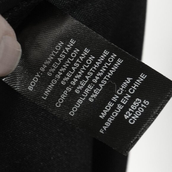 Tahari Square Neck Tee Modern Essentials Long Sleeve Whimsy Goth Princess Seam - Picture 5 of 12